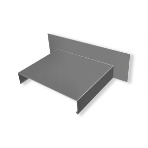 Aluminium Wall Coping Upstand Stop End