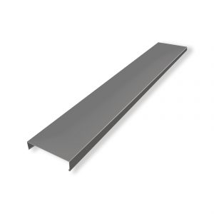 Aluminium Wall Copings 3m Length - Mill