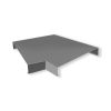 Aluminium Wall Coping 135° Degree Angle